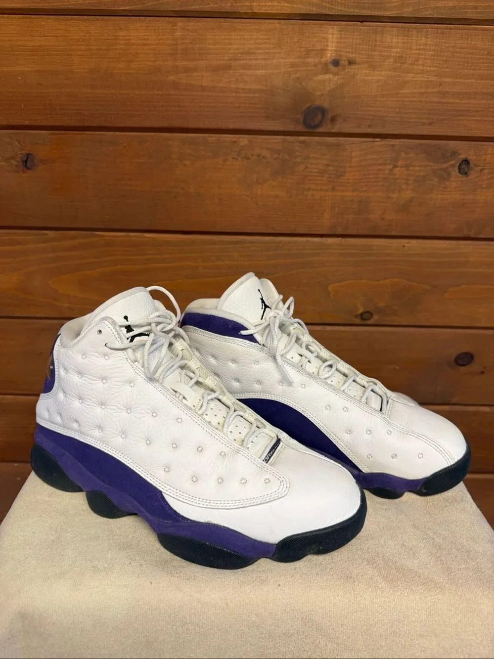 Nike Air Jordan 13 Retro 'Lakers' Sz 10.5 (414571-105)